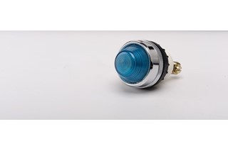 S Serisi Plastik 230V AC Mavi 22 mm Sinyal
